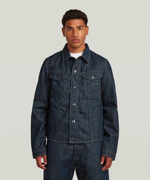 G-STAR RAW デニムジャケット gジャン Slim 3D Dart Jacket/立体裁断