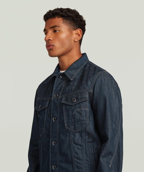G-STAR RAW デニムジャケット gジャン Slim 3D Dart Jacket/立体裁断