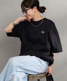 FRED PERRY（フレッドペリー） tシャツ 別注 ワンポイントロゴ刺繍