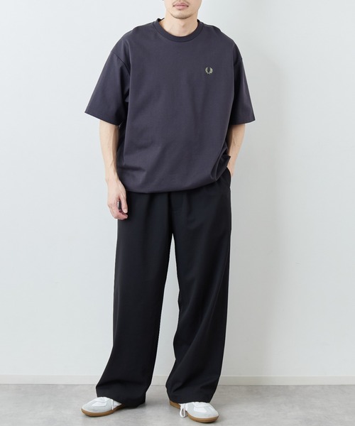 FRED PERRY（フレッドペリー） tシャツ 別注 ワンポイントロゴ刺繍