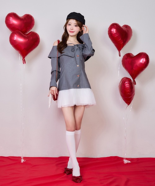 one after another NICE CLAUP ワンピース 「Heart Collection」ハート