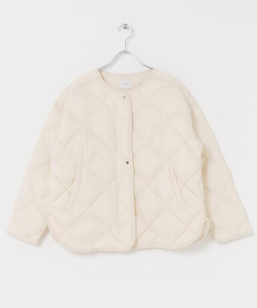 [URBAN RESEARCH DOORS] пуховик MEDIUM слоновая кость женский 