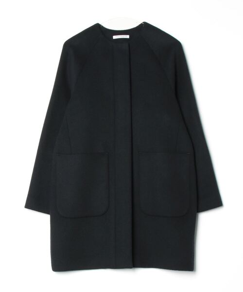 BEAUTY＆YOUTH UNITED ARROWS ノーカラーコート S ブラック レディース
