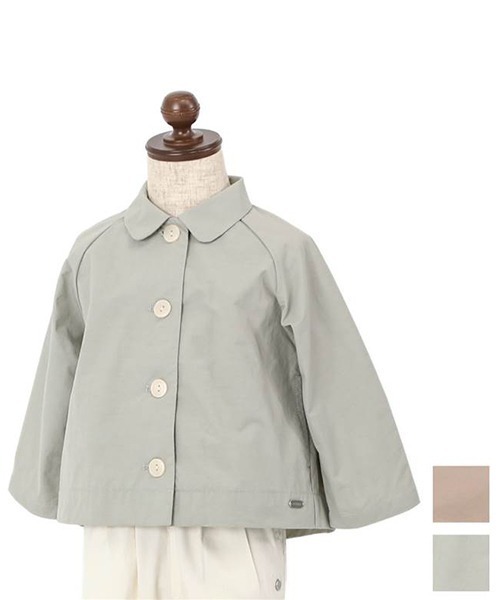 「n.o.u.s」 「KIDS」ジャケット 80cm カーキ キッズ_画像2