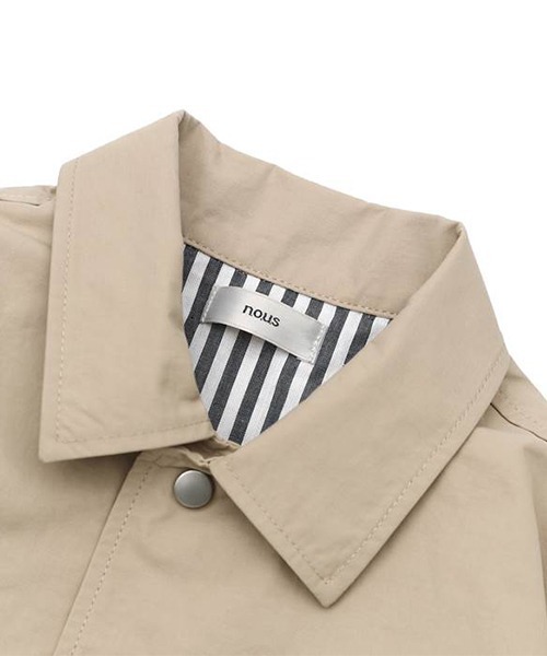 「n.o.u.s」 「KIDS」ジャケット 80cm カーキ キッズ_画像4