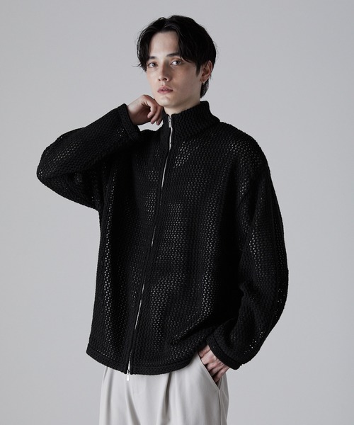 「CLEL」 ニットカーディガン X-SMALL ブラック メンズ_画像3