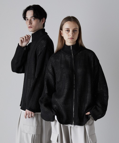 「CLEL」 ニットカーディガン X-SMALL ブラック メンズ_画像6