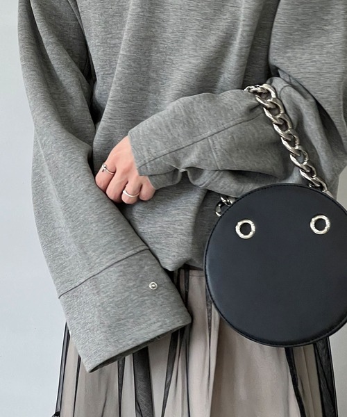 「chuclla」 長袖カットソー FREE グレー レディース_画像8