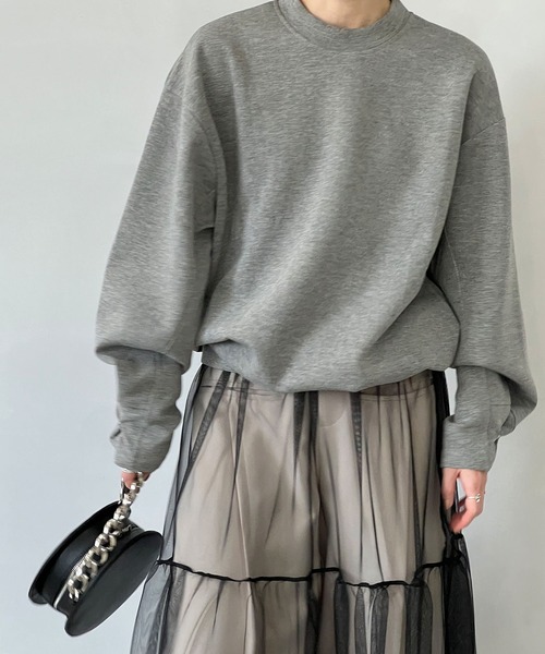 「chuclla」 長袖カットソー FREE グレー レディース_画像9