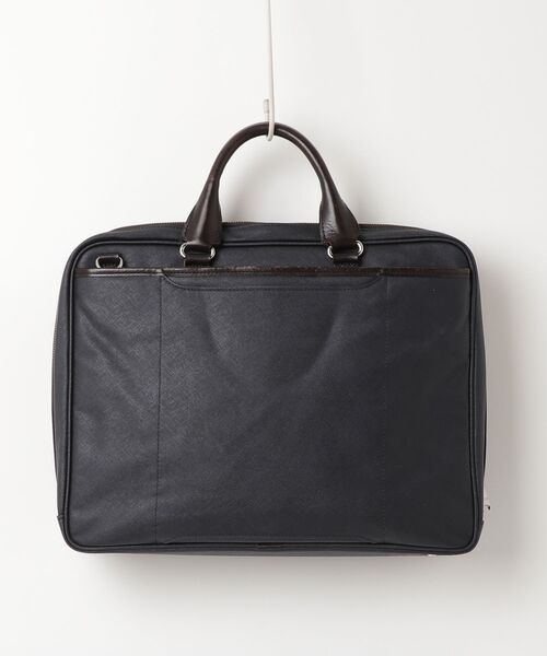 「ultima TOKYO」 ハンドバッグ - ネイビー メンズ_画像2