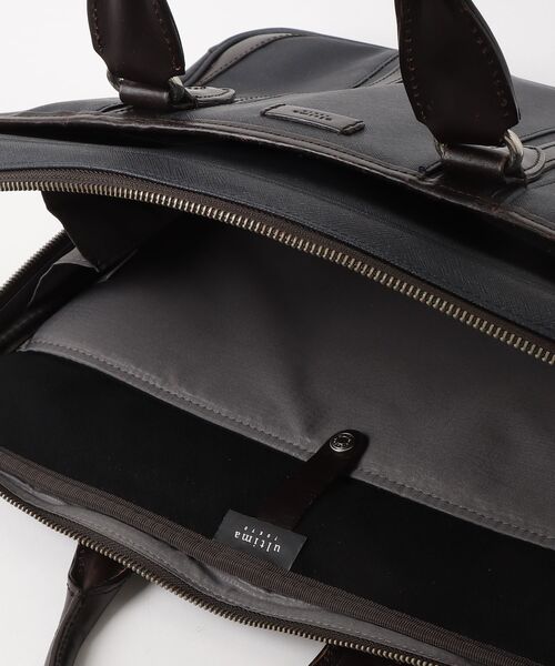 「ultima TOKYO」 ハンドバッグ - ネイビー メンズ_画像4