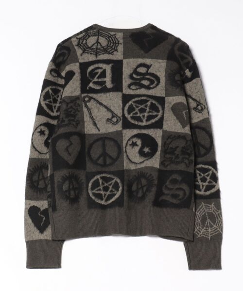 ALLSAINTS（オールセインツ） カーディガン TRAVIS JACQUARD CARDIGAN