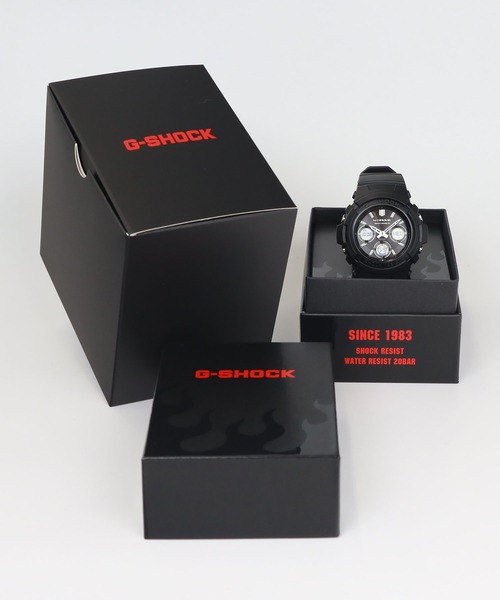 腕時計 FIRE PACKAGE（ファイアー・パッケージ）2026年モデル / AWG-M100FP-1A1JR メンズの画像