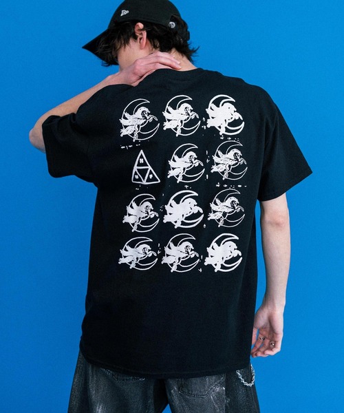 HUF（ハフ） tシャツ 新色追加 オーバーサイズアソートプリント半袖T