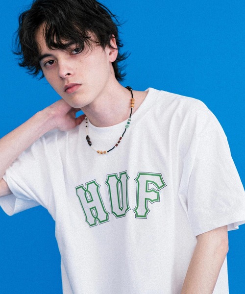 HUF（ハフ） tシャツ 新色追加 オーバーサイズアソートプリント半袖T 