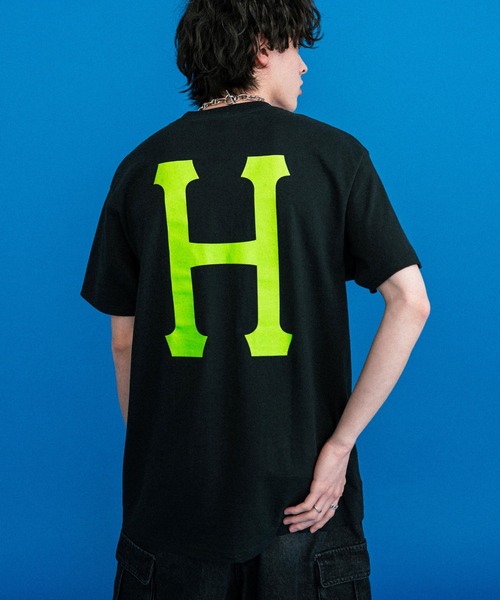 HUF（ハフ） tシャツ 新色追加 オーバーサイズアソートプリント半袖T