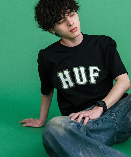 Yahoo 大きいサイズ huf t シャツ 半袖 HUF ハフ HUF Tシャツ 半袖