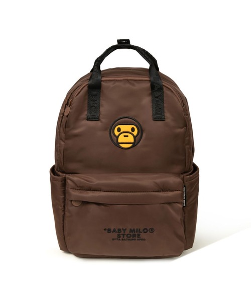 AKANE様　新品　BATHING APE BABY MILO バックパック BAPE】 Baby Milo Mini Fur Backpack Brown ☆大人気☆ (A BATHING APE