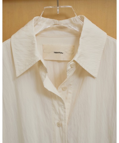 シャツ+ブラウス(長袖+七分) todayful Sidetuck Silky Shirts TODAYFUL ブラウス シャツ Sidetuck Silky Shirts レディース