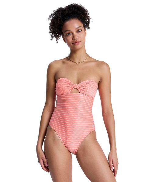 ROXY メッシュパネル ワンピース 水着　新品未使用 ROXY（ロキシー） 水着 ウィメンズ WAVY BABY ONE PIECE 水着 「2026年