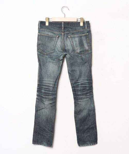 パンツ archive lounge lizard coating denim y2k LOUNGE LIZARD（ラウンジリザード） スキニーデニムパンツ 1 ネイビー