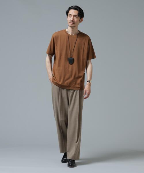 uvカット tシャツ Anti Soaked(R) 汗染み防止 ライトウェイト 5.6oz ミドルシルエットTシャツ メンズの画像