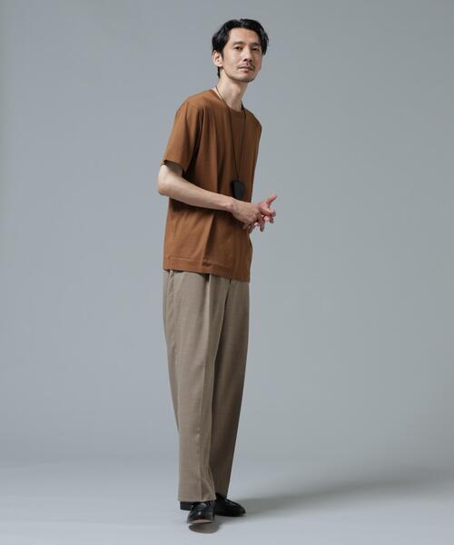 uvカット tシャツ Anti Soaked(R) 汗染み防止 ライトウェイト 5.6oz ミドルシルエットTシャツ メンズの画像