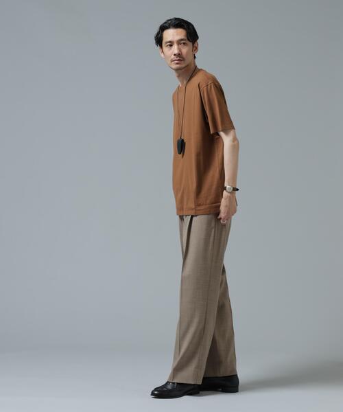 uvカット tシャツ Anti Soaked(R) 汗染み防止 ライトウェイト 5.6oz ミドルシルエットTシャツ メンズの画像