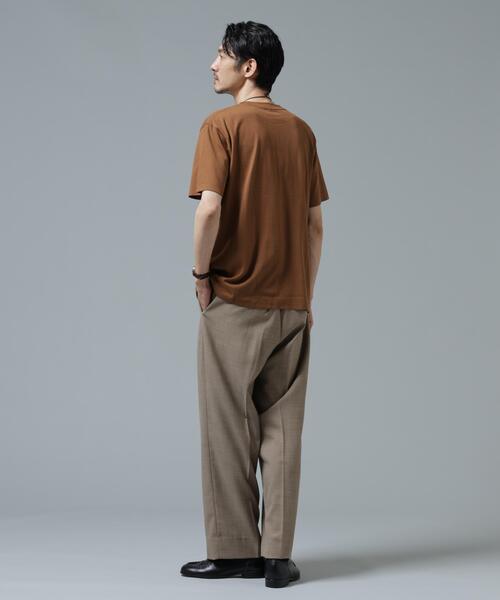uvカット tシャツ Anti Soaked(R) 汗染み防止 ライトウェイト 5.6oz ミドルシルエットTシャツ メンズの画像