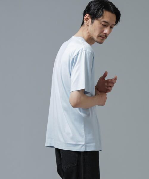 uvカット tシャツ Anti Soaked(R) 汗染み防止 ライトウェイト 5.6oz ミドルシルエットTシャツ メンズの画像