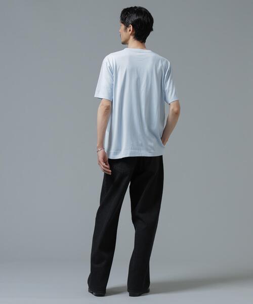 uvカット tシャツ Anti Soaked(R) 汗染み防止 ライトウェイト 5.6oz ミドルシルエットTシャツ メンズの画像