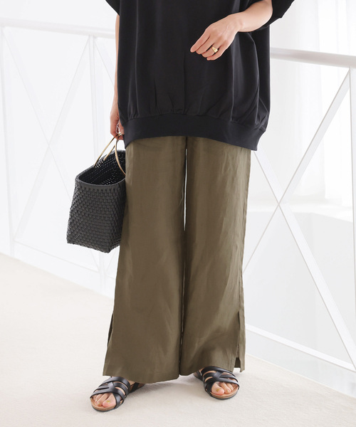 「JOURNAL STANDARD relume」 イージーパンツ 36 ブルー レディース_画像5