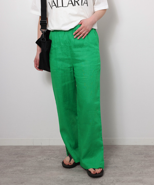 「JOURNAL STANDARD relume」 イージーパンツ 36 ブルー レディース_画像8