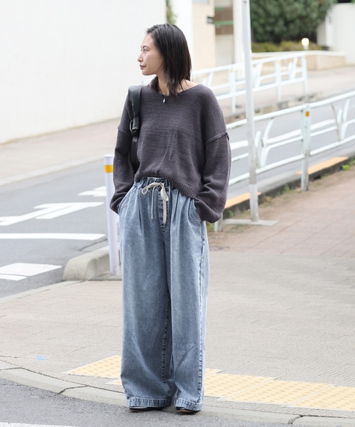 「JOURNAL STANDARD」 デニムパンツ 36 ブルー レディースの画像