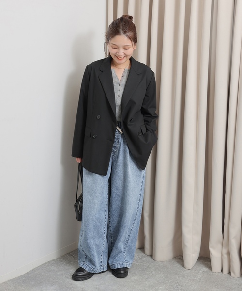 「JOURNAL STANDARD」 デニムパンツ 36 ブルー レディースの画像
