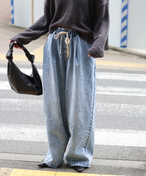 「JOURNAL STANDARD」 デニムパンツ 36 ブルー レディースの画像