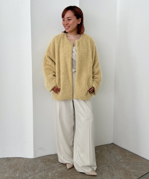 「Dorry Doll」 ジャケット MEDIUM ライトグレー レディース_画像7