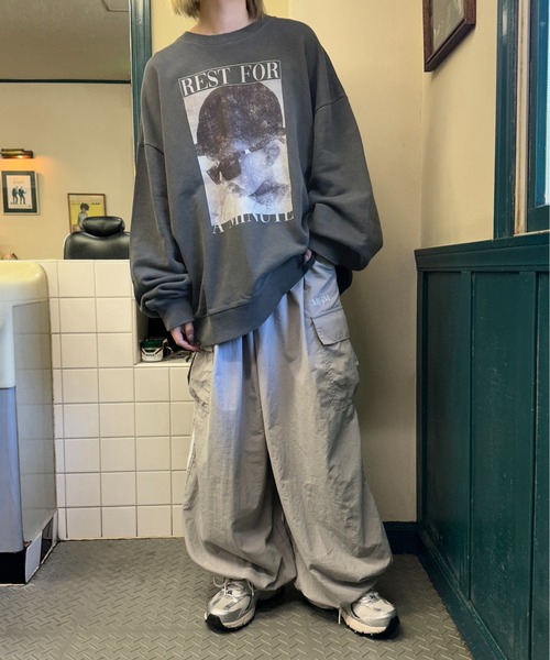 「apres jour mignon」 スウェットカットソー X-LARGE ブラック系その他2 レディース_画像7