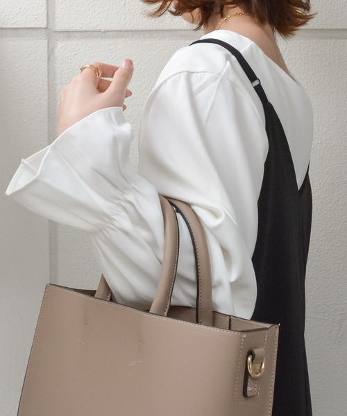 「styiro」 長袖ブラウス L ホワイト レディース_画像6
