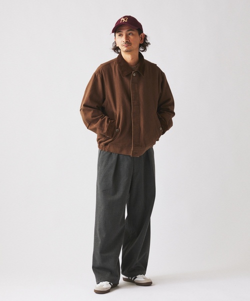 「JOURNAL STANDARD relume」 ジャケット MEDIUM ライトグリーン メンズの画像