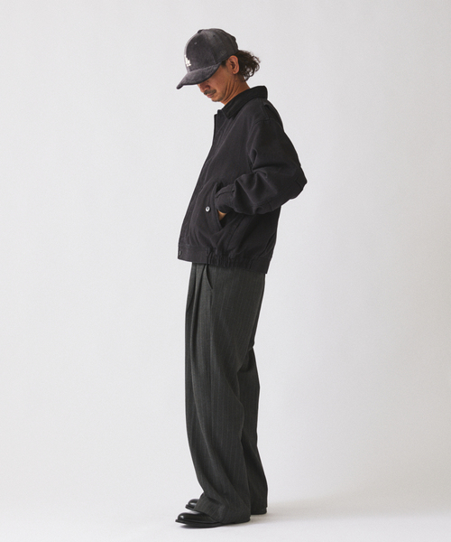 「JOURNAL STANDARD relume」 ジャケット MEDIUM ライトグリーン メンズの画像
