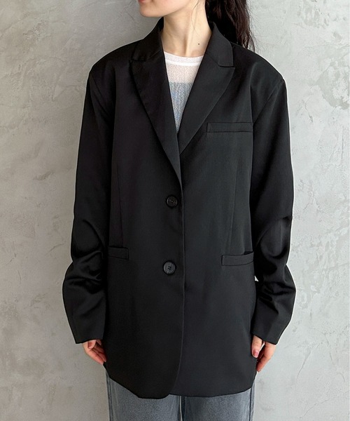 「feepur」 ジャケット MEDIUM ブラック レディース_画像6