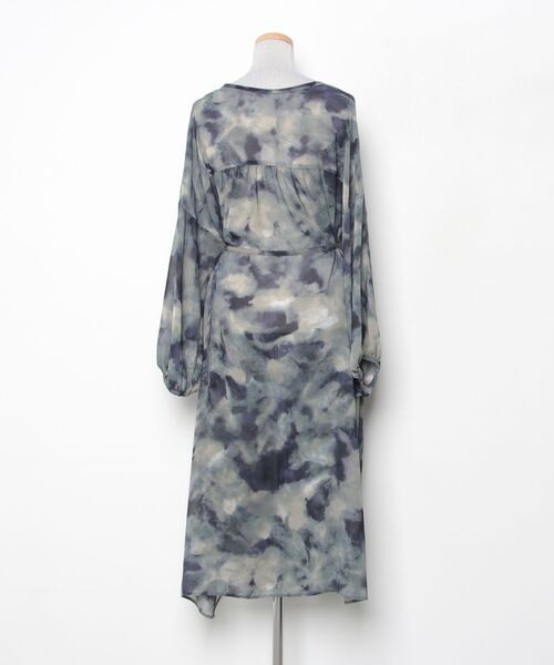 「loaf」 長袖ワンピース ONE SIZE グレー レディース_画像2