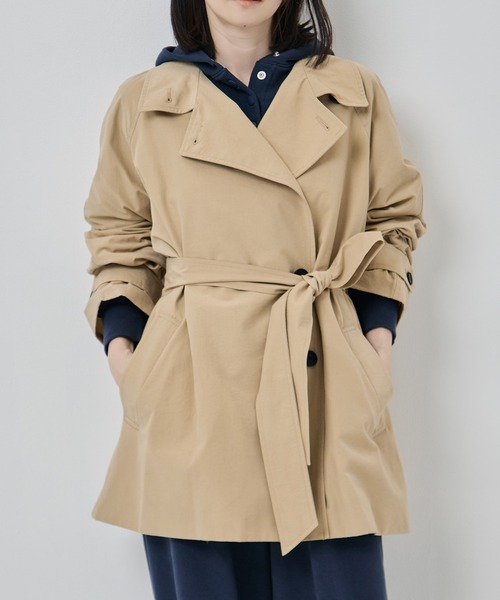 トレンチコート コート 「TODAYFUL/トゥデイフル」Spring Short Trench レディースの画像