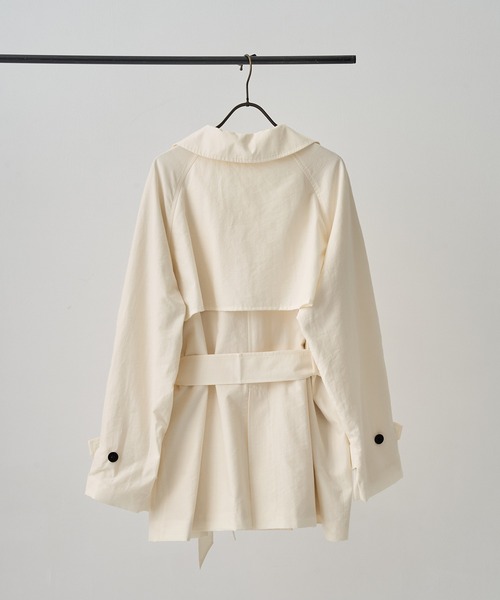 トレンチコート コート 「TODAYFUL/トゥデイフル」Spring Short Trench レディースの画像