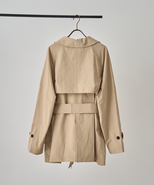 トレンチコート コート 「TODAYFUL/トゥデイフル」Spring Short Trench レディースの画像