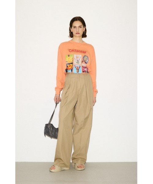 「THROW by SLY」 スラックス 0 ダークネイビー レディース_画像3