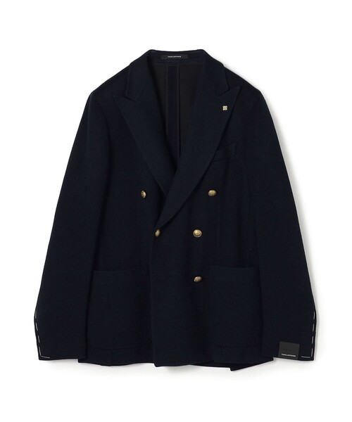 ジャケット テーラードジャケット TAGLIATORE DARREL ポリエステルウール ダブルブレステッド6Bジャケット メンズの画像