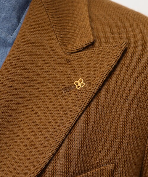 ジャケット テーラードジャケット TAGLIATORE DARREL ポリエステルウール ダブルブレステッド6Bジャケット メンズの画像