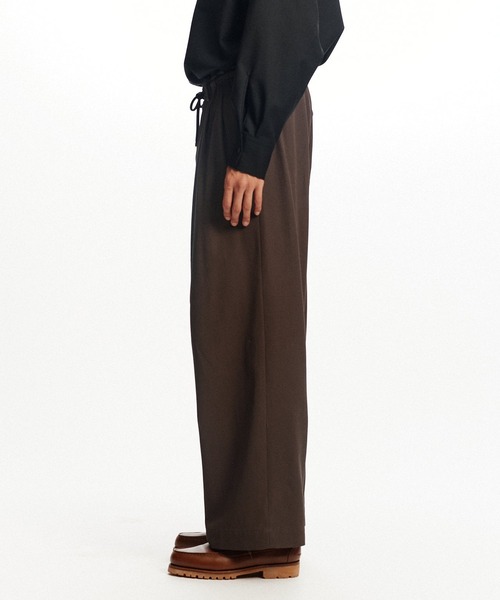 markaware（マーカウェア） スラックス TRIPLE PLEATED EASY TROUSERS